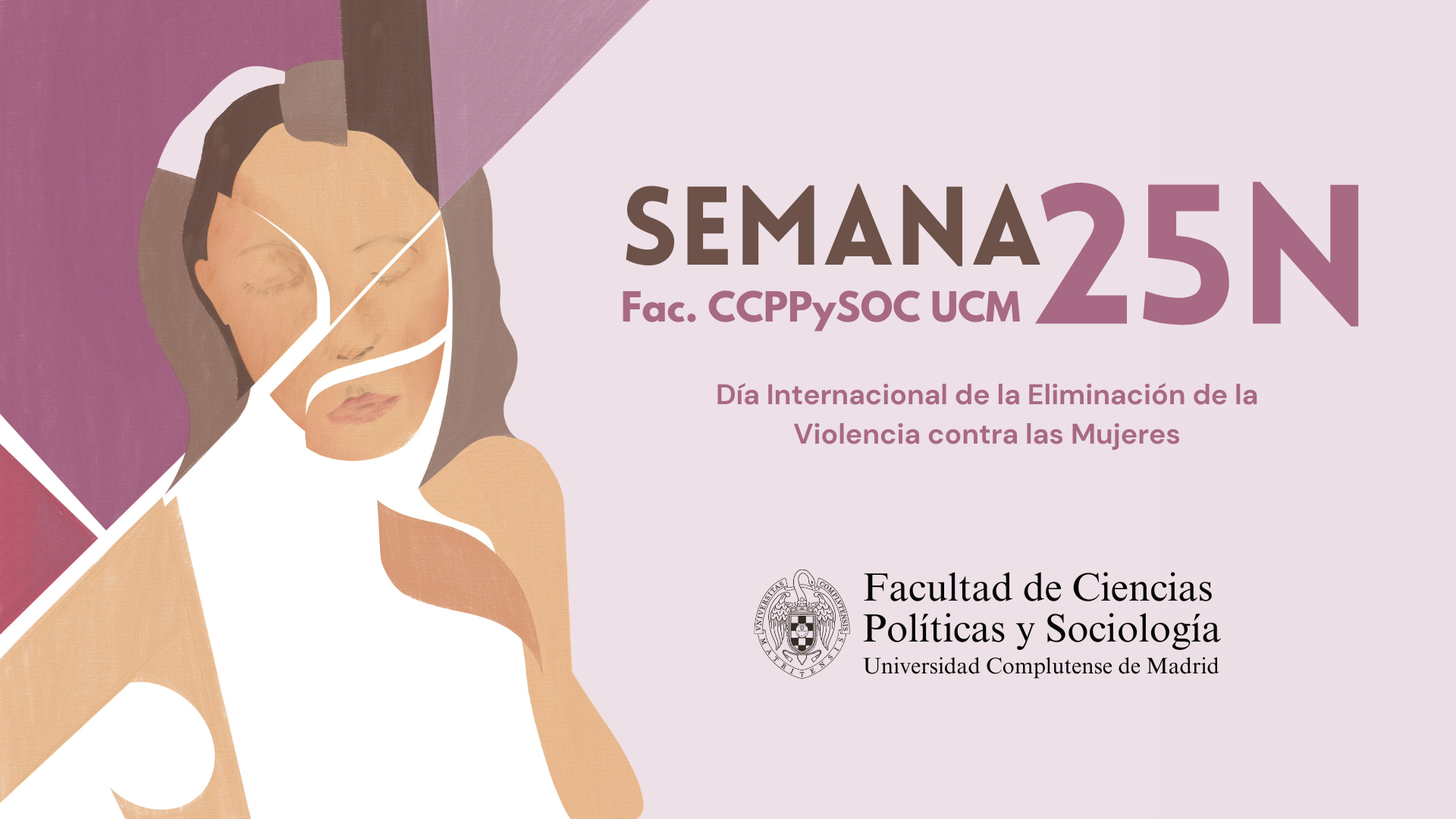Semana contra la violencia de género en la Facultad de Ciencias Políticas